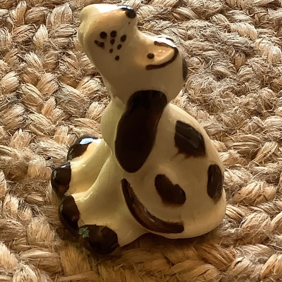 Grindley Tricolor hound? Rio Hondo California Pottery Dogs x3 VTG Dog collection - Picture 9 of 16